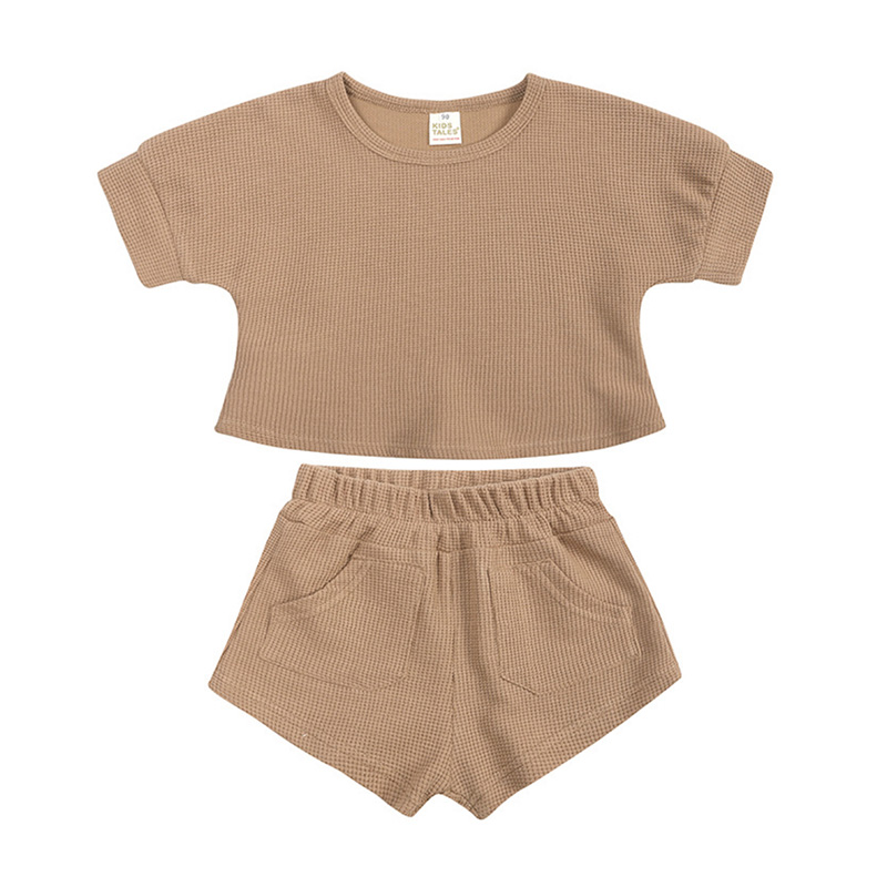WAFFLE-SHORT-SET