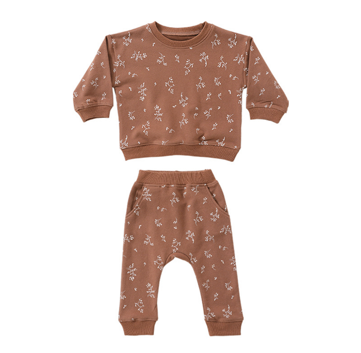 CREW NECK JOGGER SET