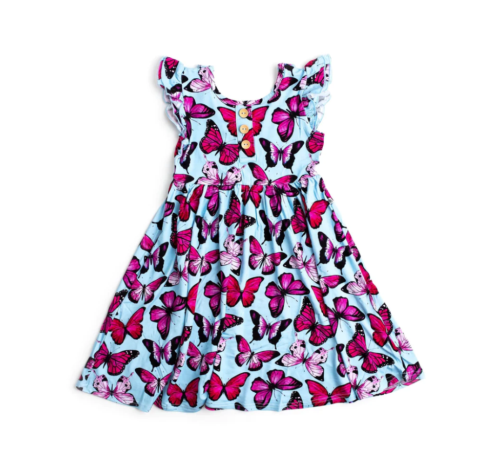 RUFFLE DRESS