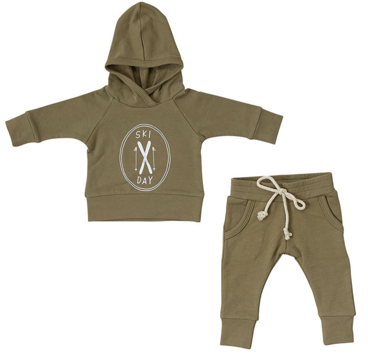 HOODED JOGGER SET