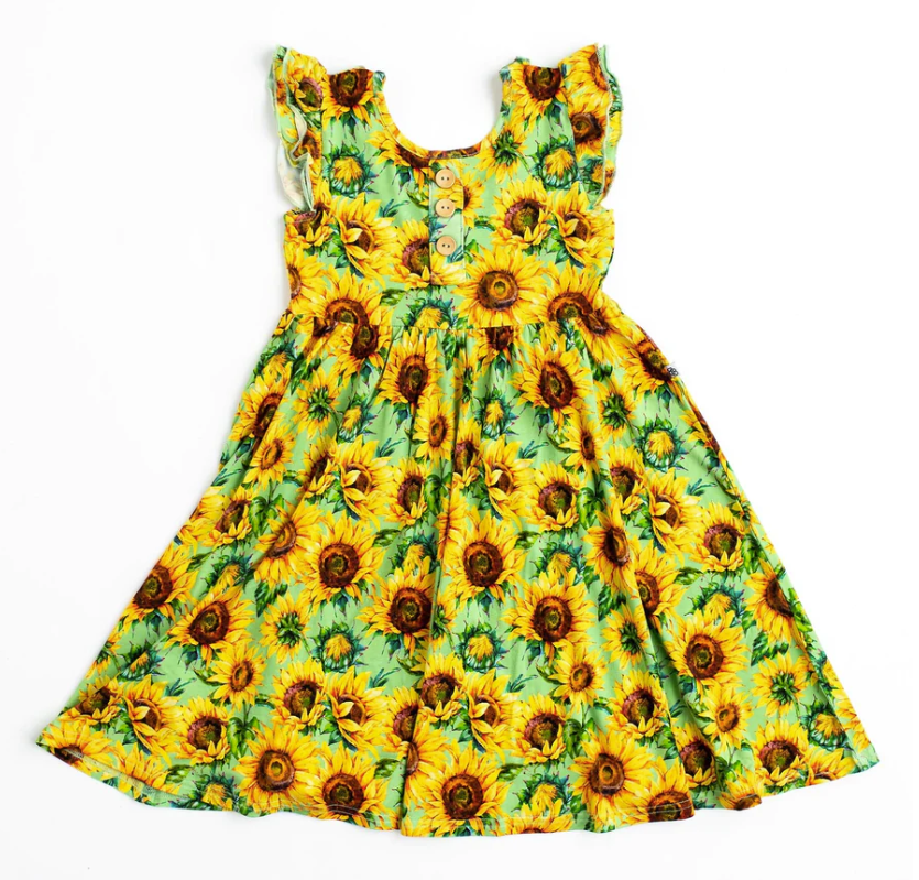 RUFFLE DRESS